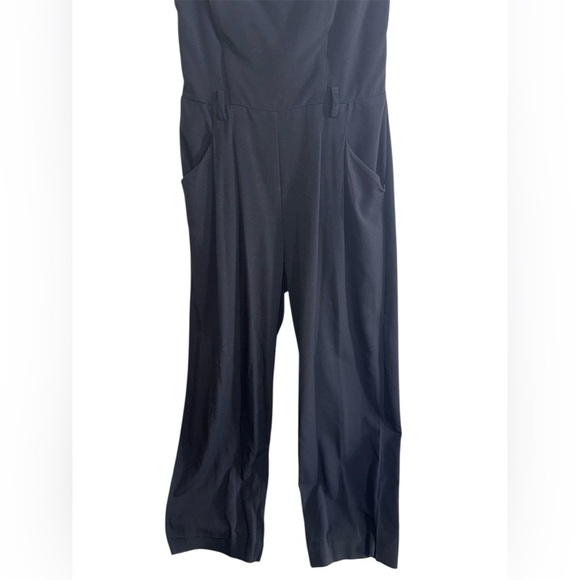 Bisou Bisou Strapless Black Wide Leg Jumpsuit 10 - Picture 3 of 10